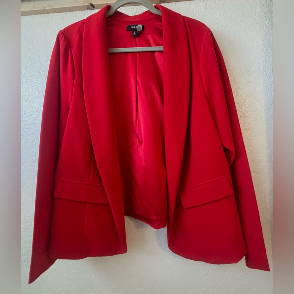 Red Torrid Blazer